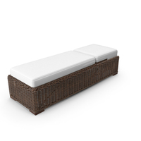 All Weather Adjustable Pool Lounge Chair Brown PNG & PSD Images