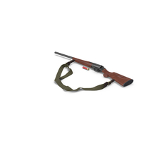 MTs 255 Revolver Shotgun Wood PNG & PSD Images