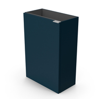 Wall Mounted Bathroom Basin Cloakroom Unit Closed Door Blue PNG & PSD Images