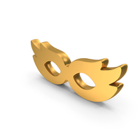 Gold Eye Mask Icon PNG & PSD Images
