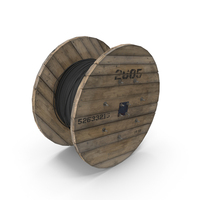 Cable Reel Black Industrial PNG & PSD Images