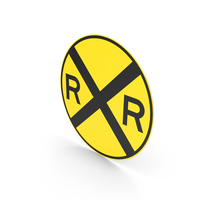 Crossing Ahead Sign PNG & PSD Images