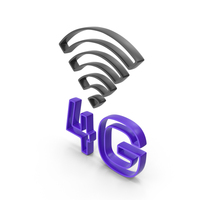 4G Signal Network Symbol PNG & PSD Images