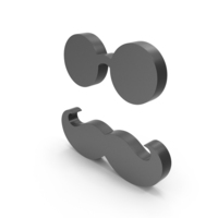 Moustache With Goggles Icon PNG & PSD Images