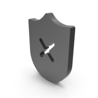 Cross Security Shield Symbol PNG & PSD Images