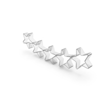 Empty Star Rating Frame Symbol PNG & PSD Images