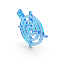 Arrow On Target Success Symbol PNG & PSD Images