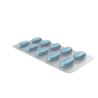 Pills Blue PNG & PSD Images