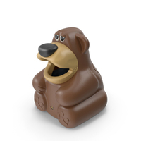 Bear Shaped Trash Can PNG & PSD Images