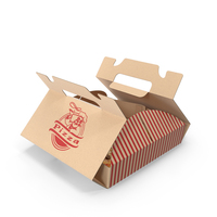 Open Box with Pizza PNG & PSD Images