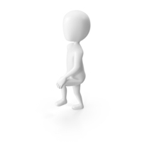 Stickman Standing Pose PNG & PSD Images