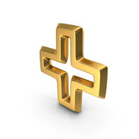 Symbol M1F OutLine Plus Gold PNG & PSD Images