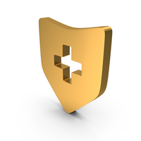 Secure Plus Shield Icon PNG & PSD Images