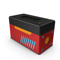 Scifi Device Red PNG & PSD Images