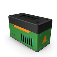 Scifi Device Green PNG & PSD Images