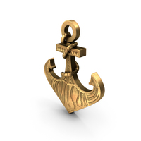 Dirty Standing Anchor PNG & PSD Images
