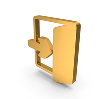 Arrow Door Exit Icon PNG & PSD Images
