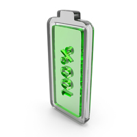 Battery 100 Percent Charged Icon PNG & PSD Images