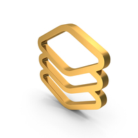 Menu Layers App Icon PNG & PSD Images