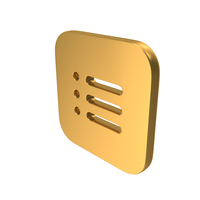 Menu Web Square Icon PNG & PSD Images