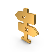 Correct & Wrong Directional Board Icon PNG & PSD Images