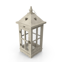 Wooden Candle Lantern PNG & PSD Images