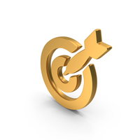 Bullseye Target Dart Icon PNG & PSD Images