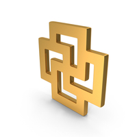Swastika Finnish Paganism Swastika Slavic Native Faith Icon Gold PNG & PSD Images