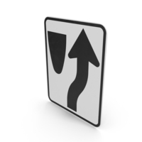Keep Right Road Sign PNG & PSD Images
