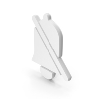 Notification Bell Mute Symbol PNG & PSD Images
