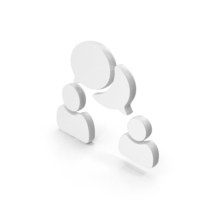 User Group Web Chat Bubble Symbol PNG & PSD Images