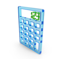 Glass Calculator Math Symbol PNG & PSD Images