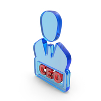 Glass Manager CEO Icon PNG & PSD Images