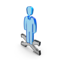 Glass Navigation Man Symbol PNG & PSD Images