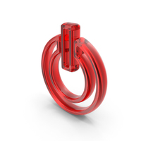 Red Glass Power Icon PNG & PSD Images