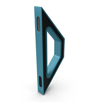 Scifi Support Element Blue PNG & PSD Images