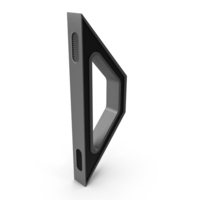 Scifi Support Element Grey PNG & PSD Images