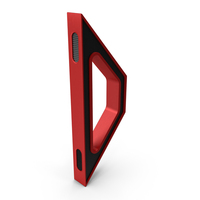 Scifi Support Element Red PNG & PSD Images