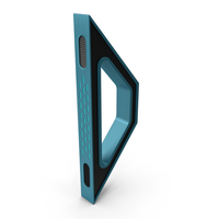 Scifi Support Element Blue PNG & PSD Images