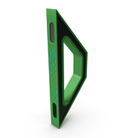 Scifi Support Element Green PNG & PSD Images
