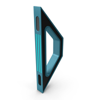 Scifi Support Element Blue PNG & PSD Images