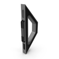 Scifi Support Element Grey PNG & PSD Images