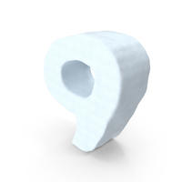 Snow Number 9 PNG & PSD Images
