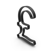 Black Plastic Pound Sign PNG & PSD Images