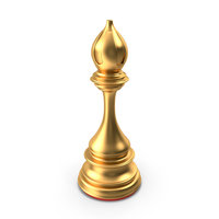 Gold Bishop PNG & PSD Images