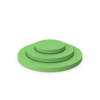 Green Circular Podium PNG & PSD Images
