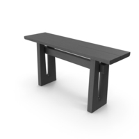 Console Black Wood PNG & PSD Images