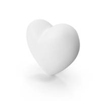 Heart White PNG & PSD Images