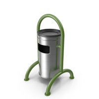 Outdoor Trash Can PNG & PSD Images