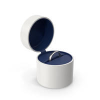 Round Ring Box With Ring PNG & PSD Images